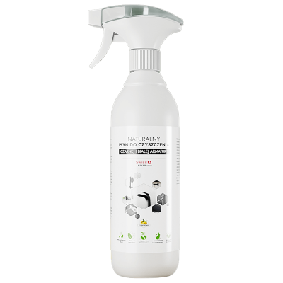 Płyn do czyszczenia czarnej i białej armatury SWISS MEYER – naturalny