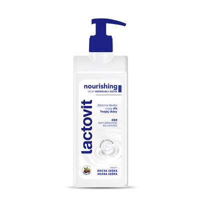 Lactovit Nourishing balsam do ciała 400 ml - skóra normalna i sucha