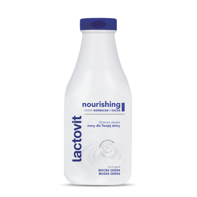 Lactovit Nourishing żel do kąpieli 500 ml - skóra normalna i sucha