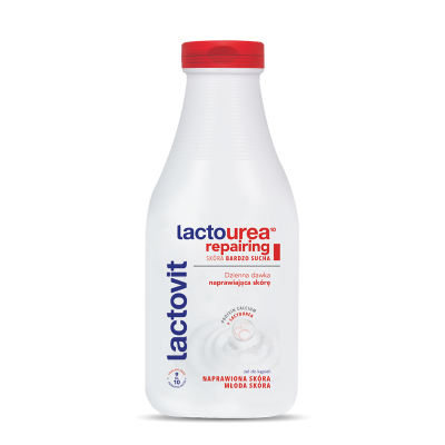 Lactovit LACTOUREA żel do kąpieli 500 ml - skóra sucha i bardzo sucha