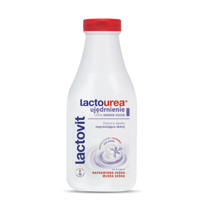 Lactovit LACTOUREA żel do kąpieli ujędrnienie 500 ml - skóra sucha i bardzo sucha