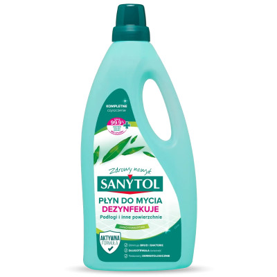 Płyn uniwersalny do mycia i dezynfekcji podłóg o zapachu eukaliptusa SANYTOL