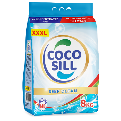 Proszek do prania CocoSill uniwersalny do koloru i białego 8 kg / 140 prań